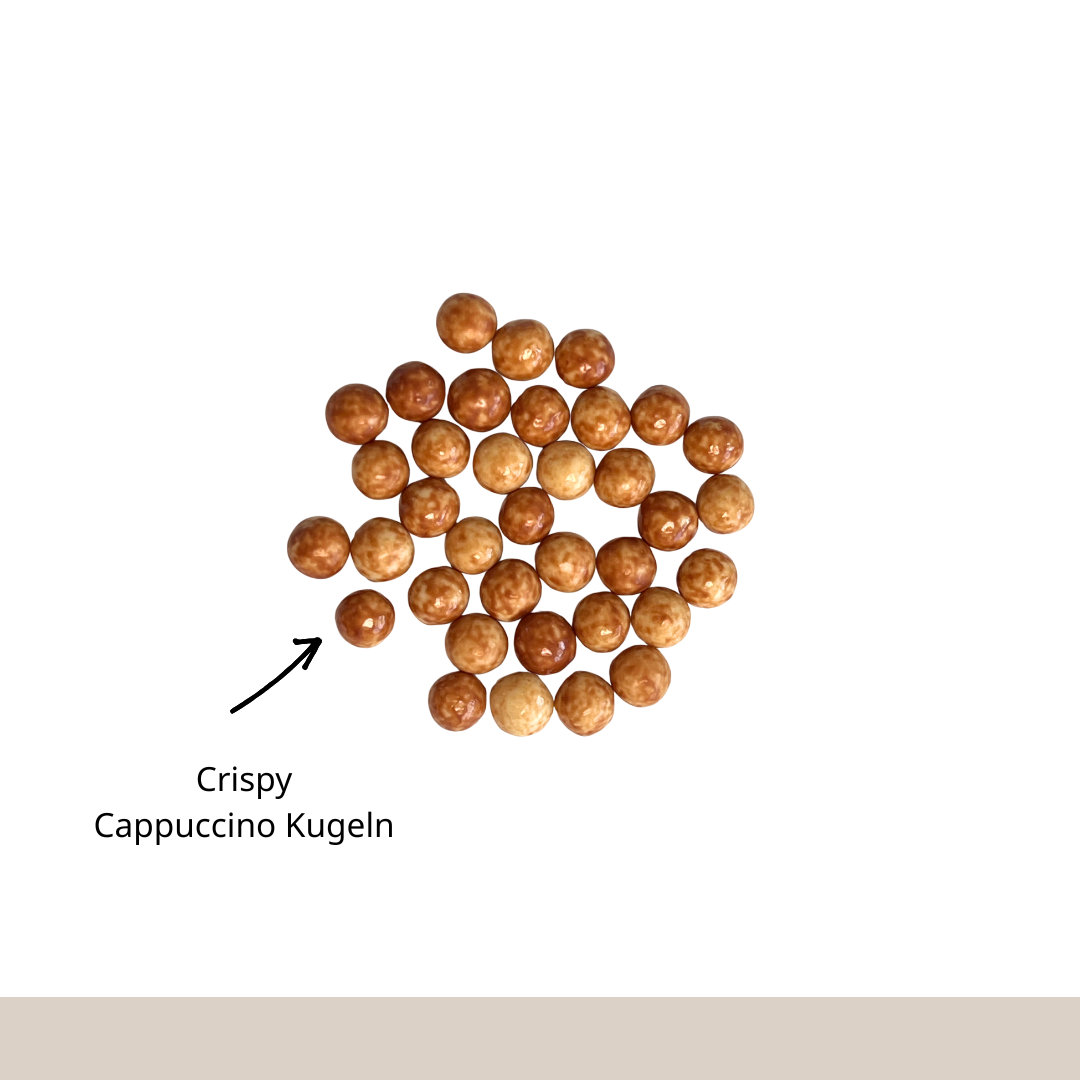 Leckere Schokoladenkugeln mit Cappuccino Geschmack