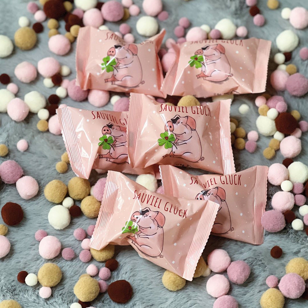 Glückskeks mit Schwein