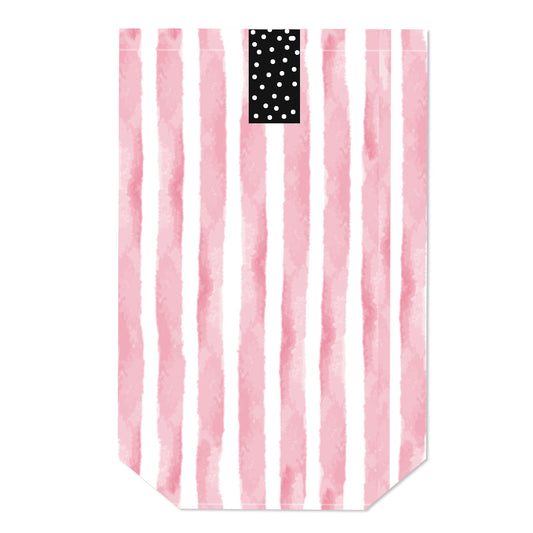 papiertüte pink weiß