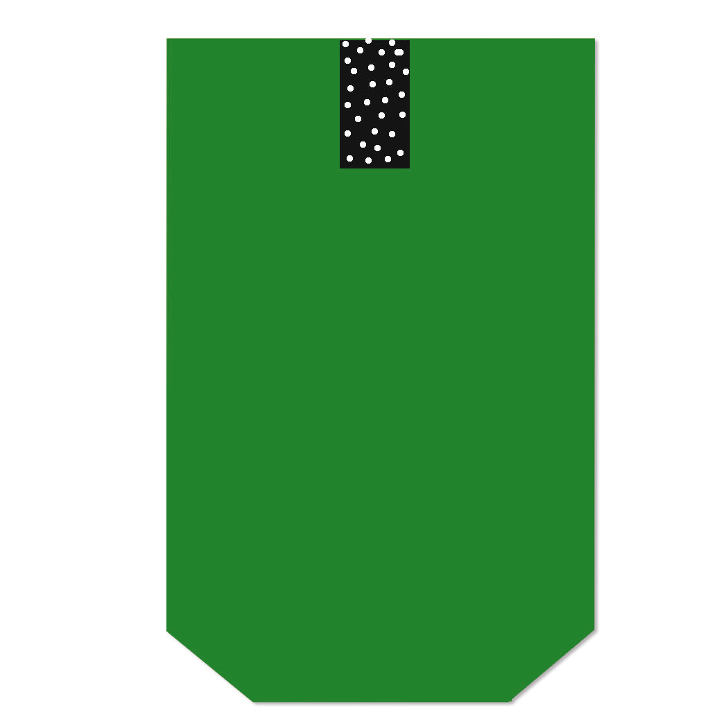 Tüte uni dunklelgrün