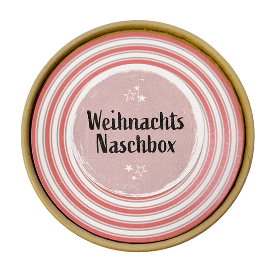 Fruchtgummi Glühweinsterne Zimtgeschmack ohne Alkohol in süßer Dose