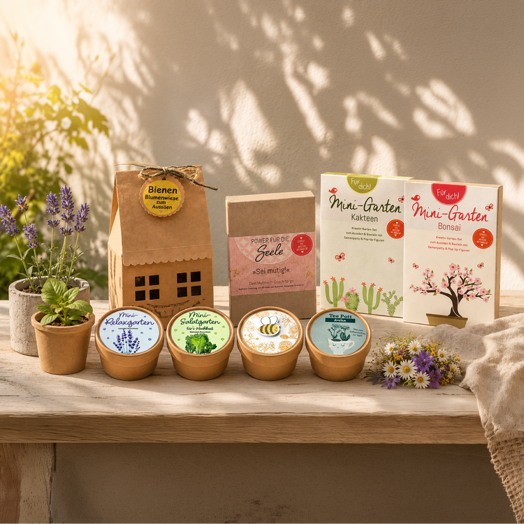 Viele sommerliche Produkte