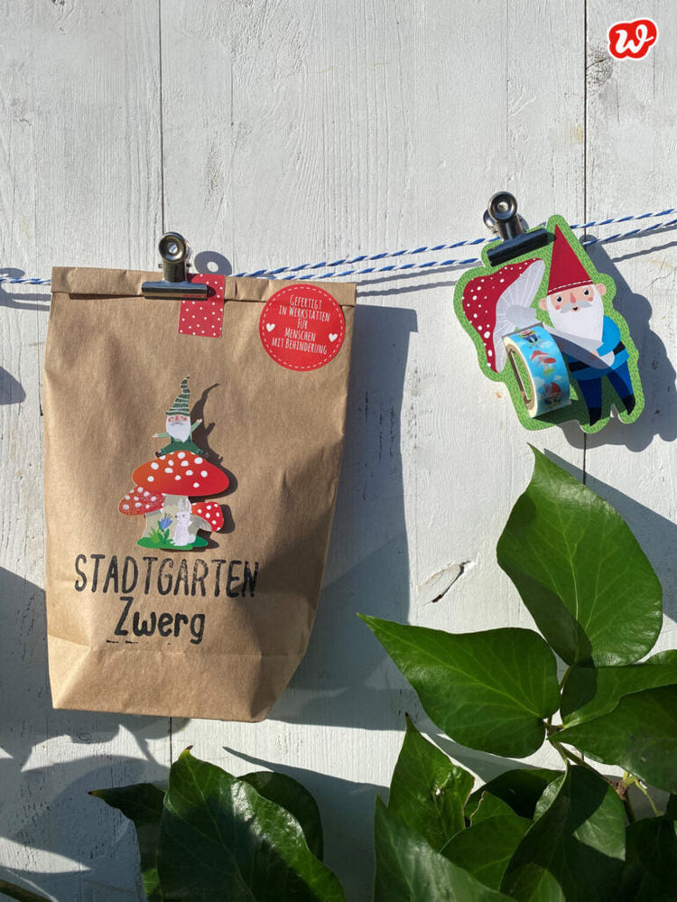 Stadtgartenzwerge aufgepasst, gärtnern geht überall! Eine Wintergeschichte aus den Werkstätten für Menschen mit Behinderung