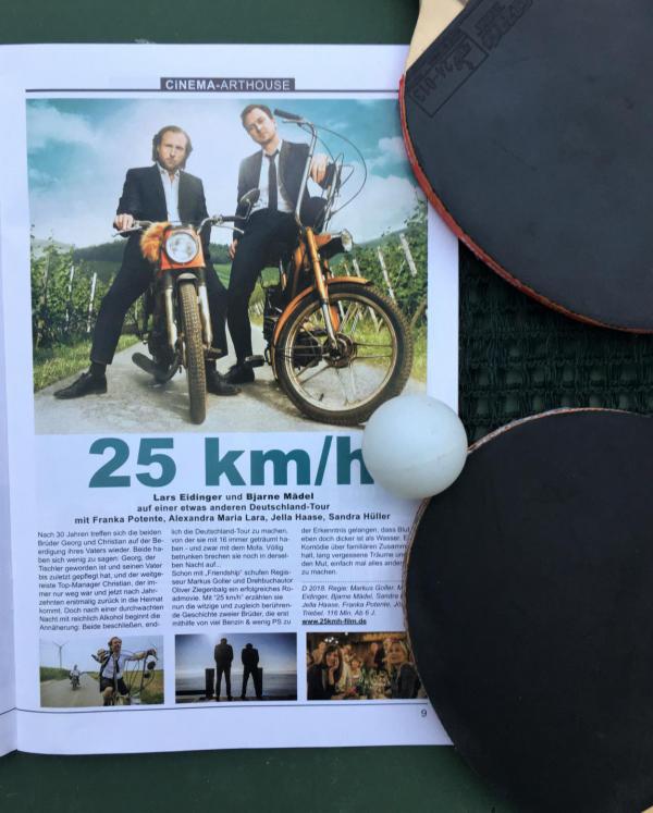 Kinovergnügen – 25 km/h