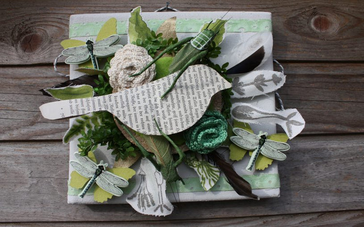 DIY-Frühlingsdeko für die Wand: Zeit für den Frühling im eigenen Zuhause