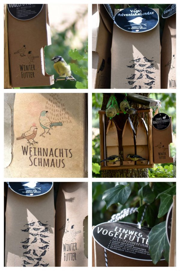 Für Vogelfreu(n)de – Vogelfutter charmant verpackt