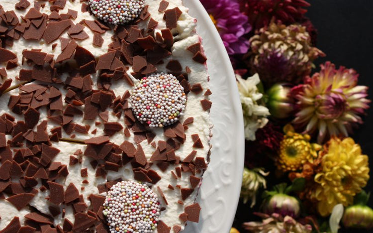 Ein Sonntagssahnehäubchen: Nutellatorte