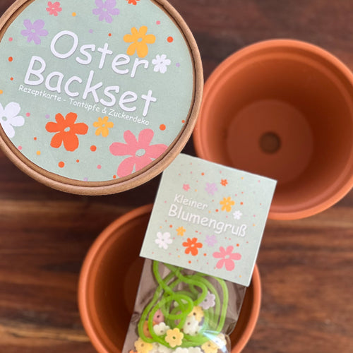 Osterkuchen Osterbackset im Tontopf
