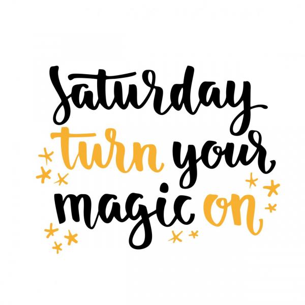 Eine Liebeserklärung und eine Brise Samstagsmagie for free!