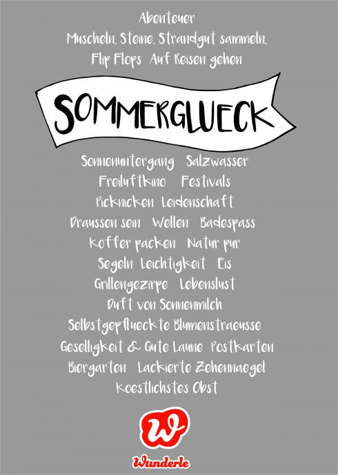 Sommerglück…