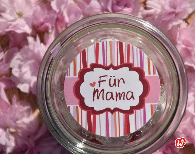 Liebe ist alles…Für Mama Weckglas und ein Liebeslicht