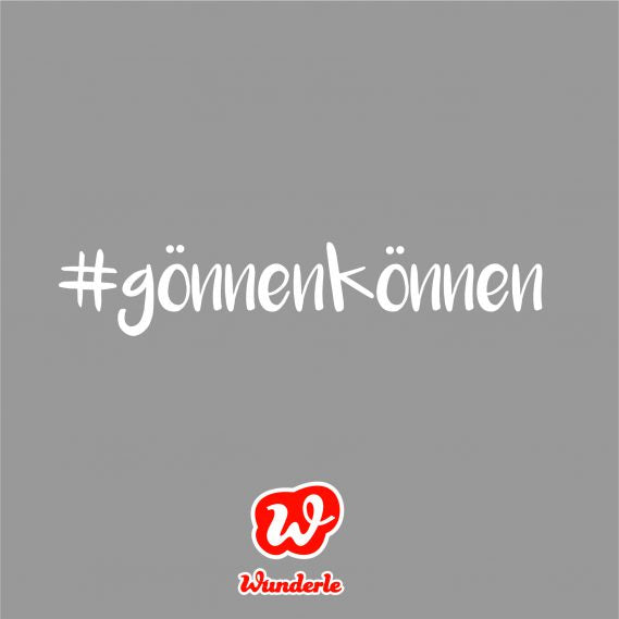 Die Sache mit dem Gönnen können…