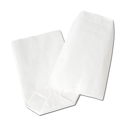Papiertüten 10er Set Weiß zum Selber gestalten Größe 14x22cm