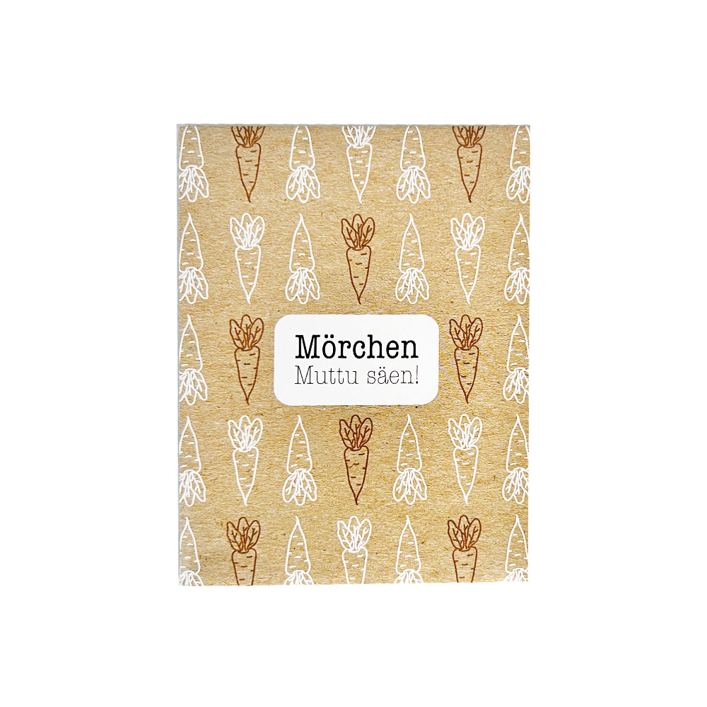 Möhren Samentüte