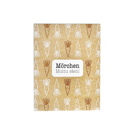 Möhren Samentüte
