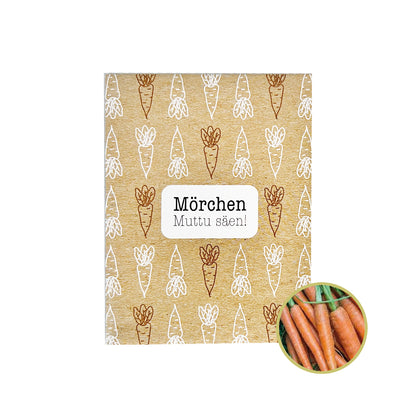 Möhren Samentüte