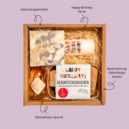Happy Birthday Geschenkbox