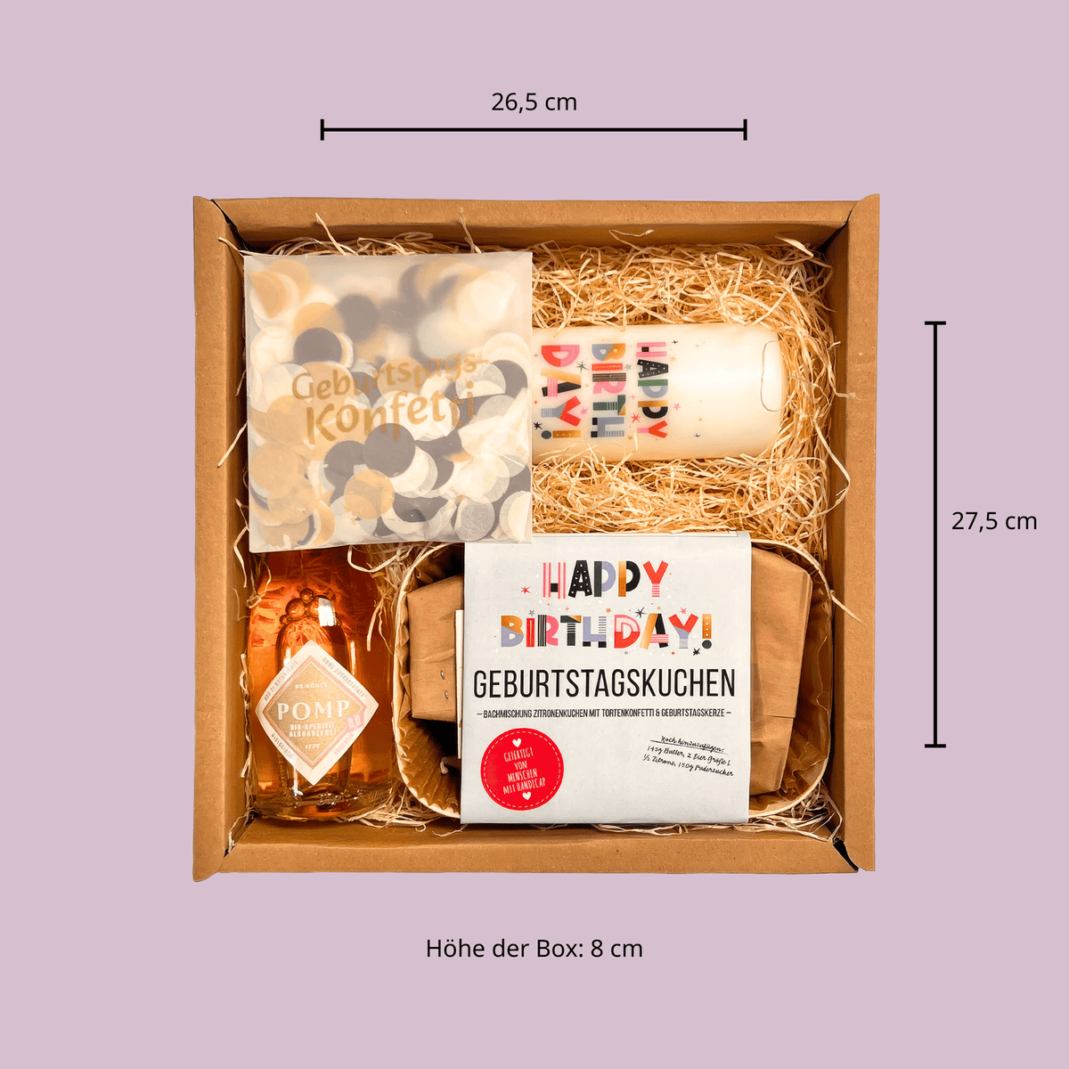 Happy Birthday Geschenkbox