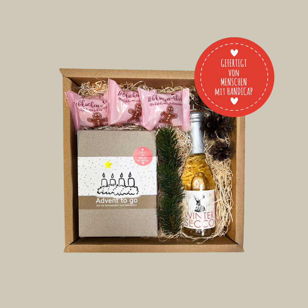 Geschenkbox zu Weihnachten für Mitarbeiter