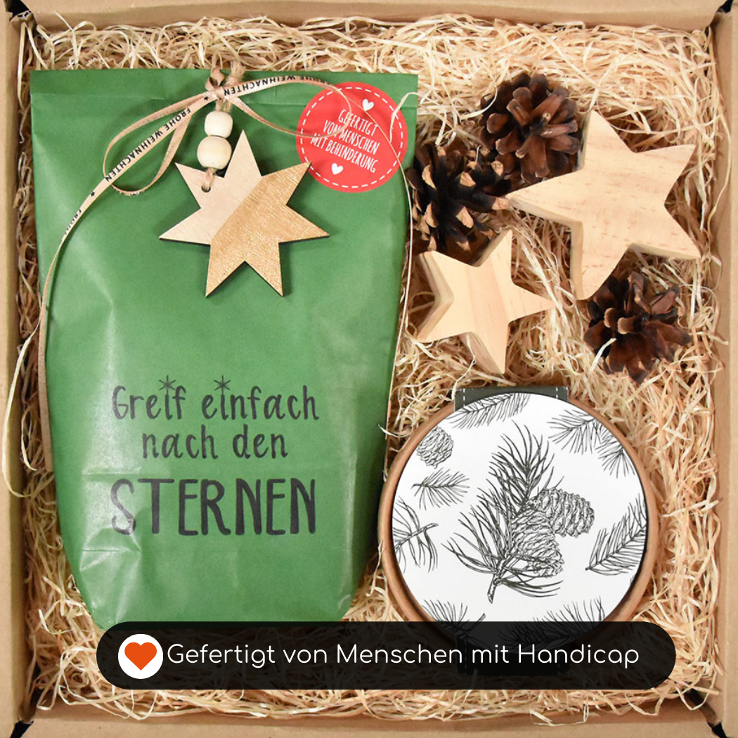 Box gefertigt von Menschen mit Handicap