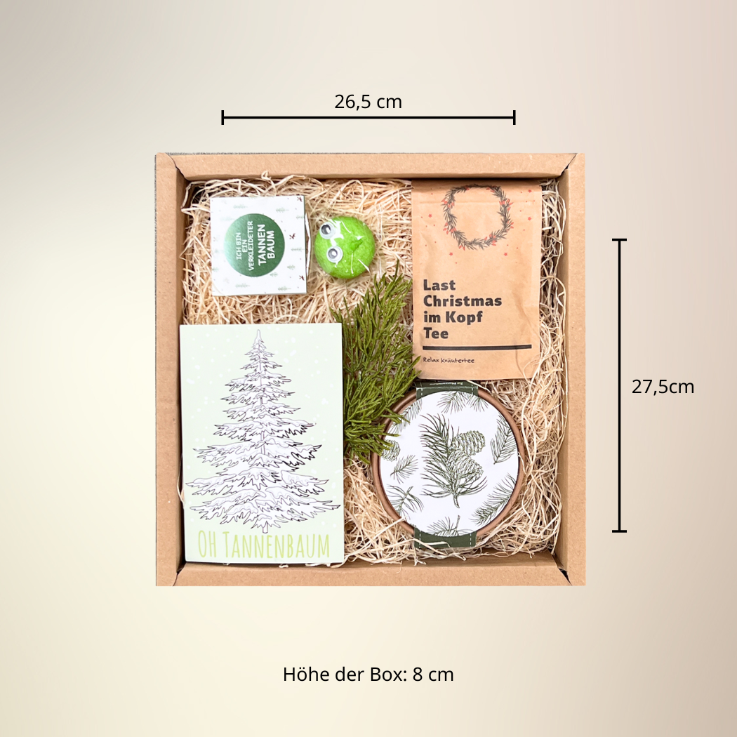 Größe der Box: 26,5 x27,5x8cm
