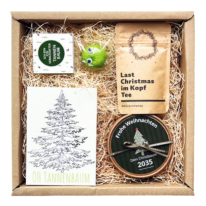 Christbaum Anzucht Geschenk Box
