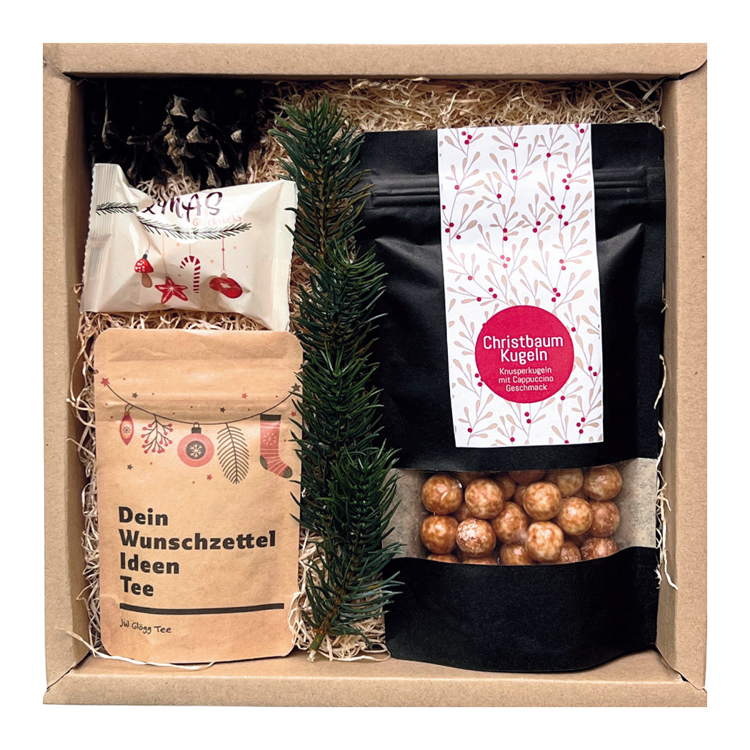 Weihnachtsfreude Geschenkbox zum Naschen