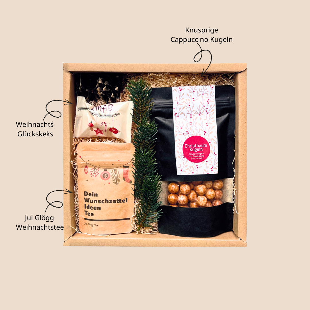 Weihnachtsgeschenkbox für dein team
