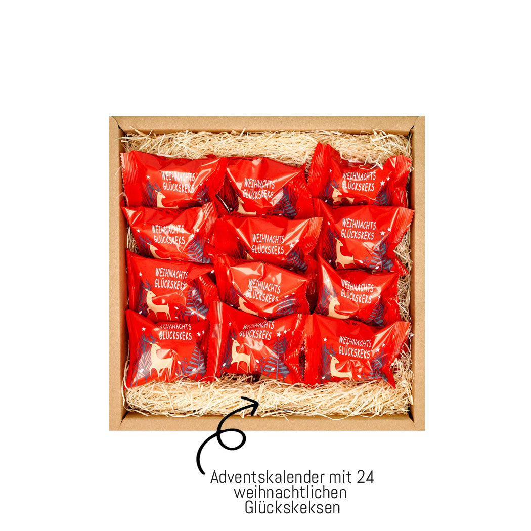 Adventskalender Glückskeks Box – Ein besonderer Adventskalender