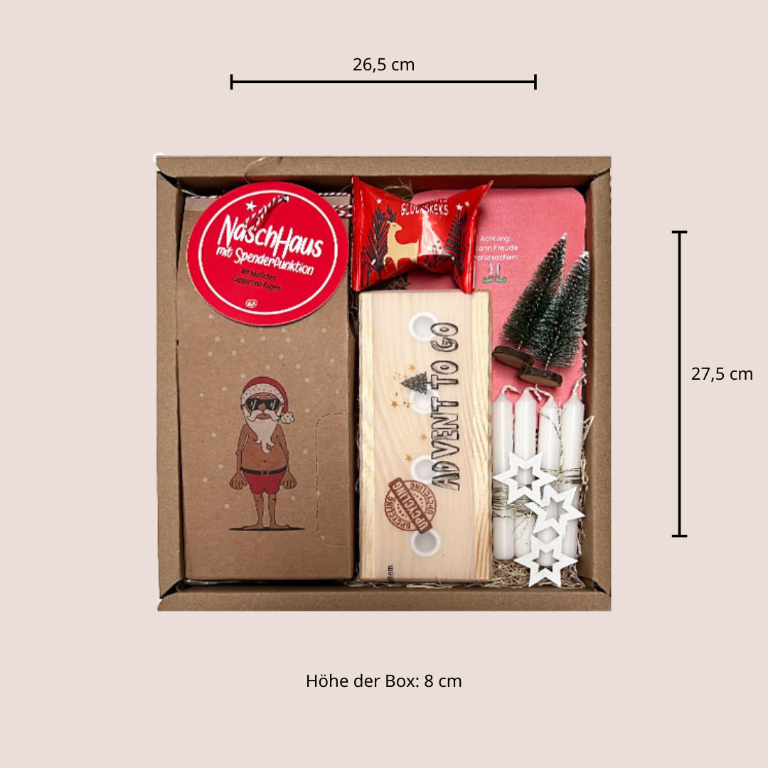 Weihnachtsbox zum Naschen