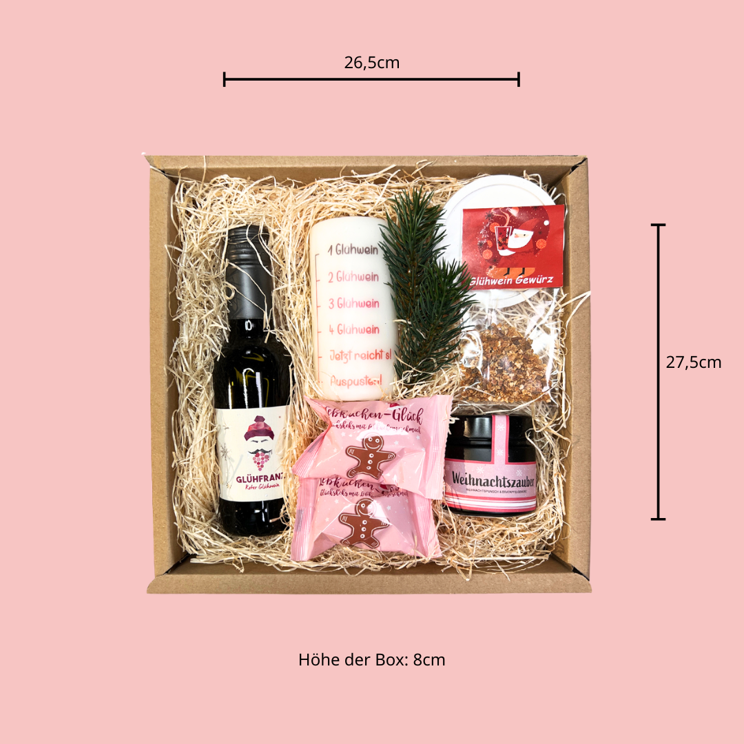 Geschenkbox zu Weihnachten für Mitarbeiter