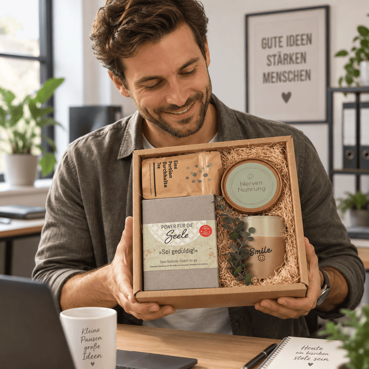 Onboarding Box für neue Mitarbeiter