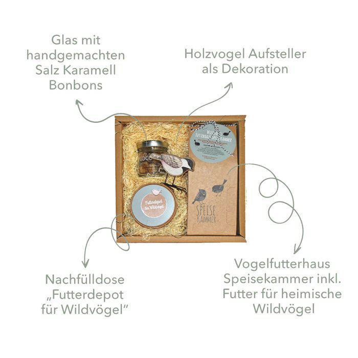 WOW Box Vogelfutterhaus Geschenk Box