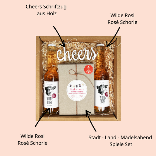 Geschenkidee für die Freundin - hol dir die Mädelsabend Box