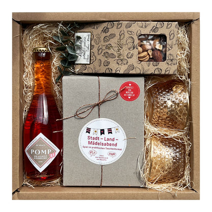 Mädelsabend Geschenk Box für die beste Freundin