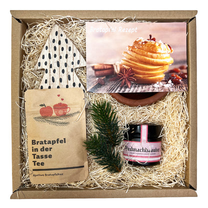 Bratapfel Gewürz Geschenkbox – Weihnachtsduft, Gemütlichkeit, Genuss verschenken