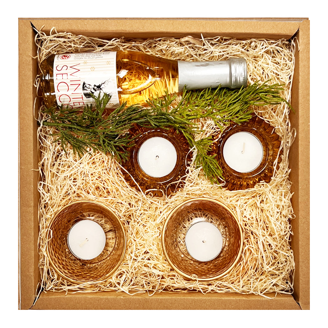 Weihnachten Teelicht Geschenkbox – Festlicher Glanz für dein Zuhause