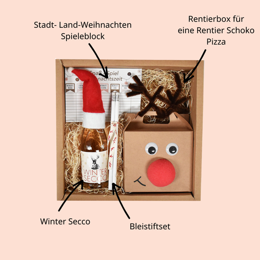 Weihnachtsbox als lustiges Weihnachtsgeschenk
