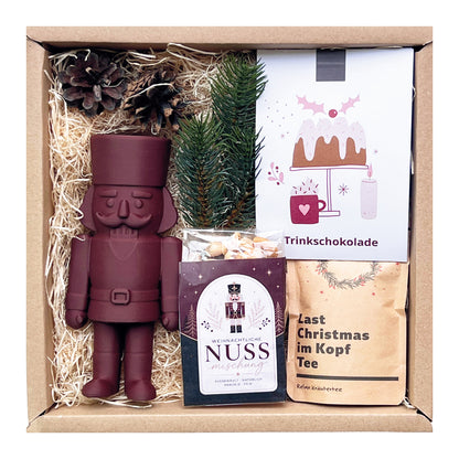 Weihnachtstischdeko Geschenkbox