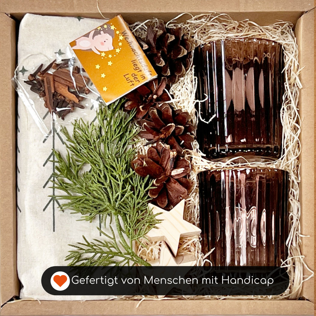 Weihnachtstischdeko Geschenkbox für zauberhafte Dekoideen