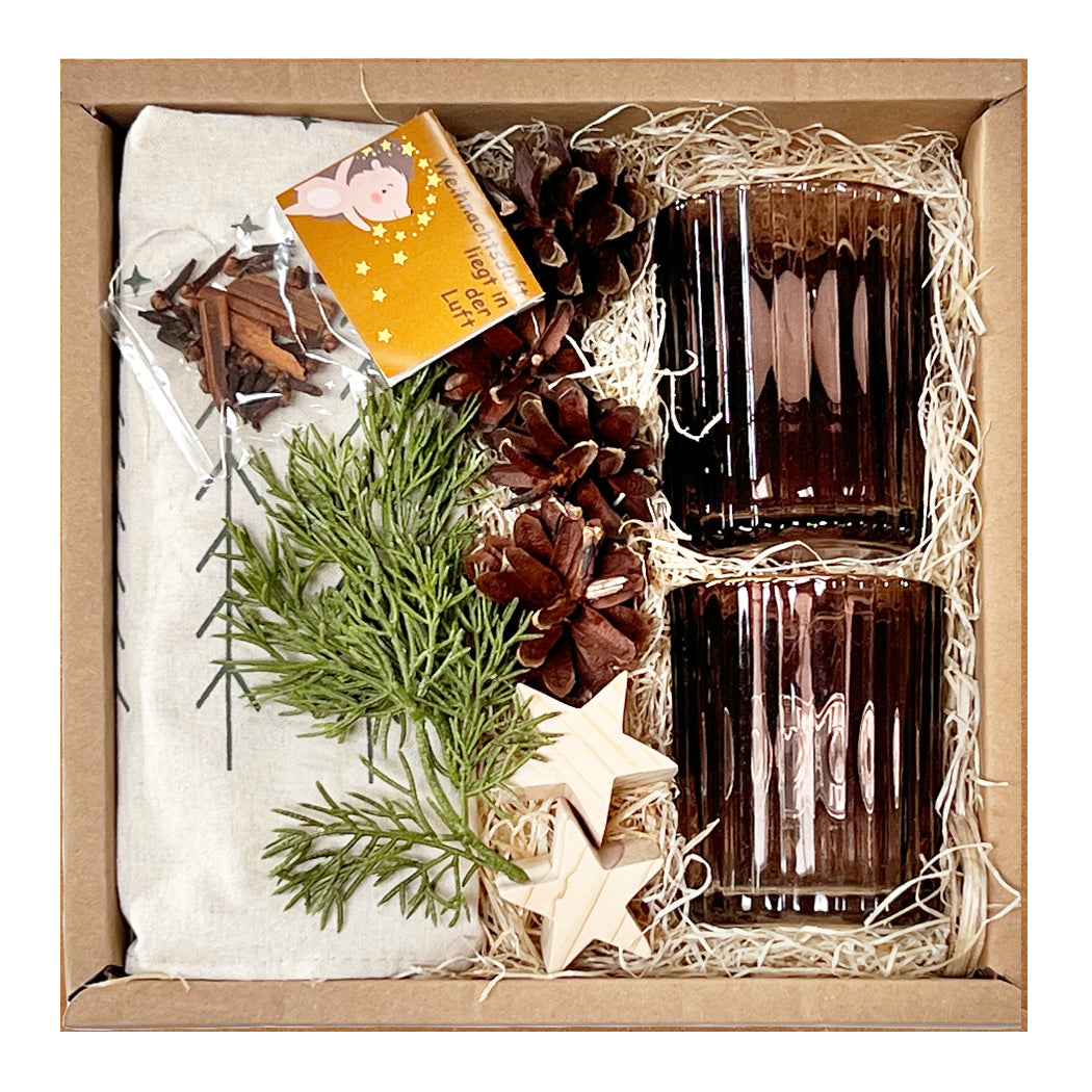 Weihnachtstischdeko Geschenkbox für zauberhafte Dekoideen