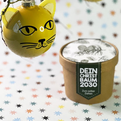 Katzenweihnachtsbaum Geschenk Box für Katzenliebhaber