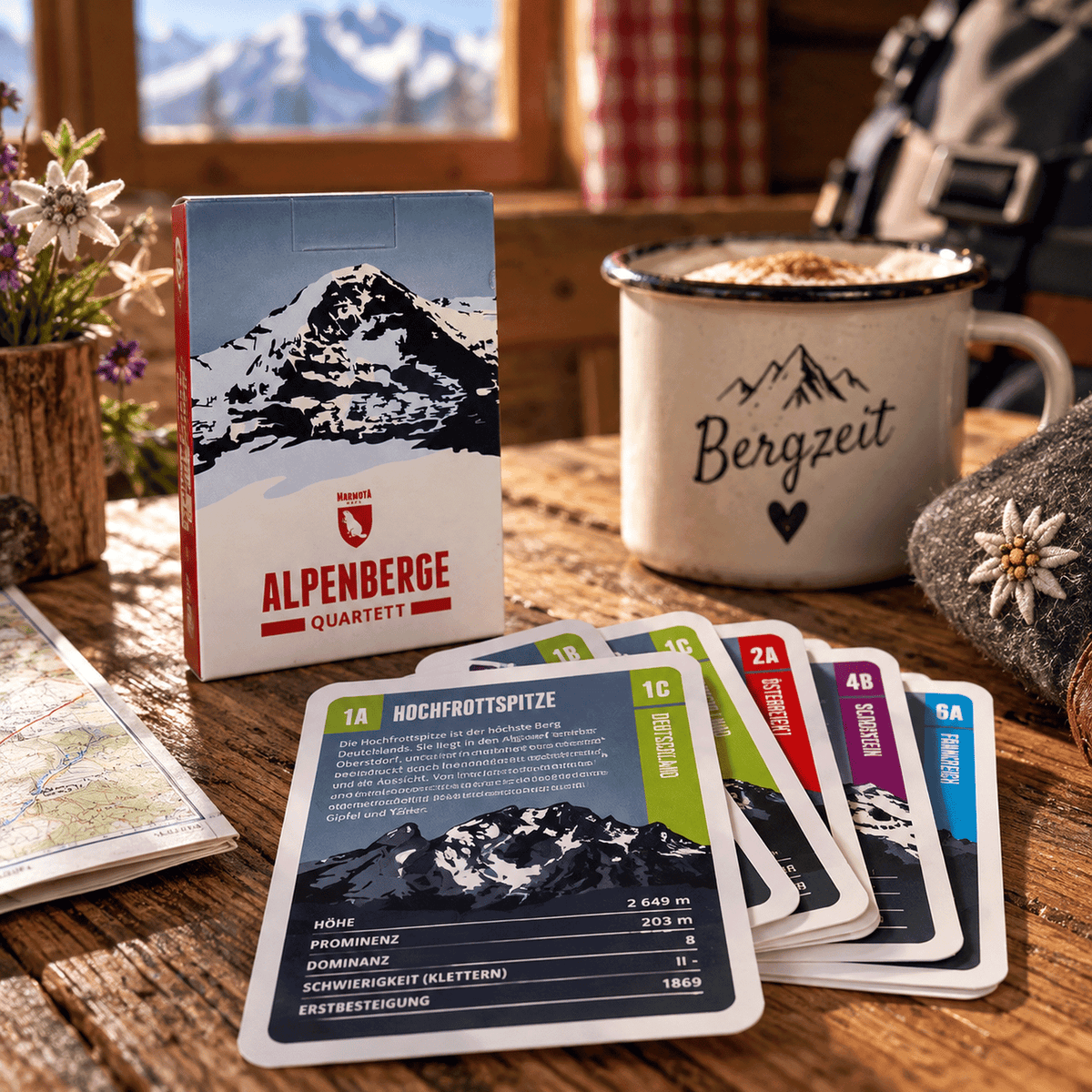 Geschenk für Wanderer: Kartenspiel