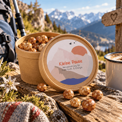 Geschenk für Wanderer Pausensnack 