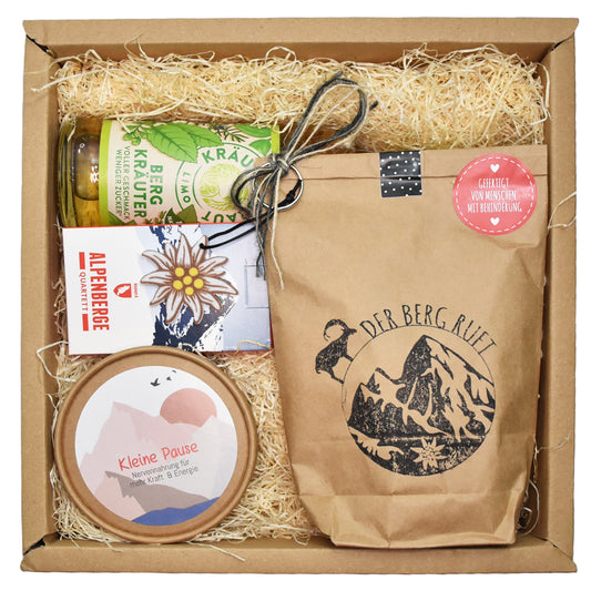 Geschenk für Wanderer: "Der Berg ruft" – Die perfekte Geschenkbox für Naturfreunde