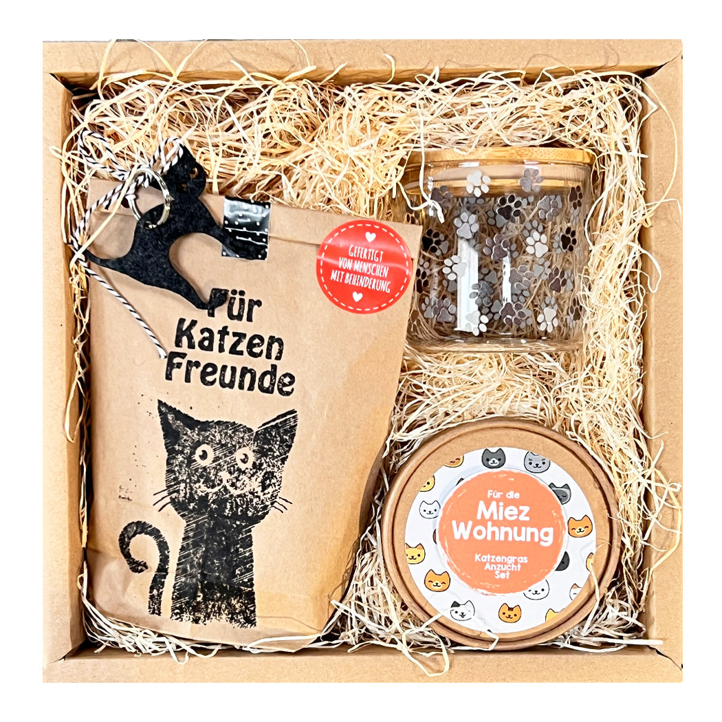 WOW Box Katzenfreunde nachhaltige Geschenk Box