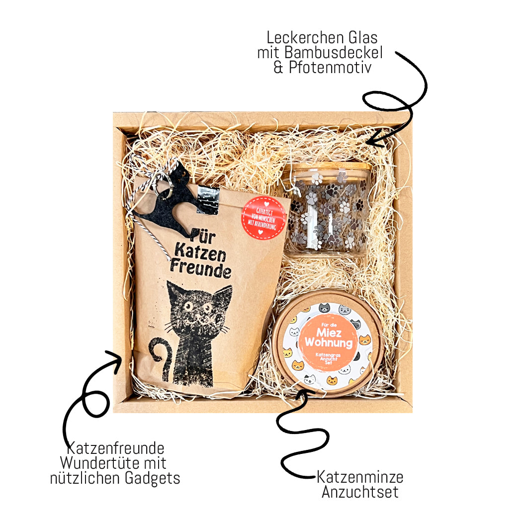 Geschenkbox für Katzenliebhaber