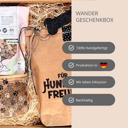 Geschenkideen für Hundeliebhaber in einer Box - Warum du diese Box kaufen solltest – 100 % handgemacht- Produktion in Deutschland- Wir leben Inklusion- nachhaltig