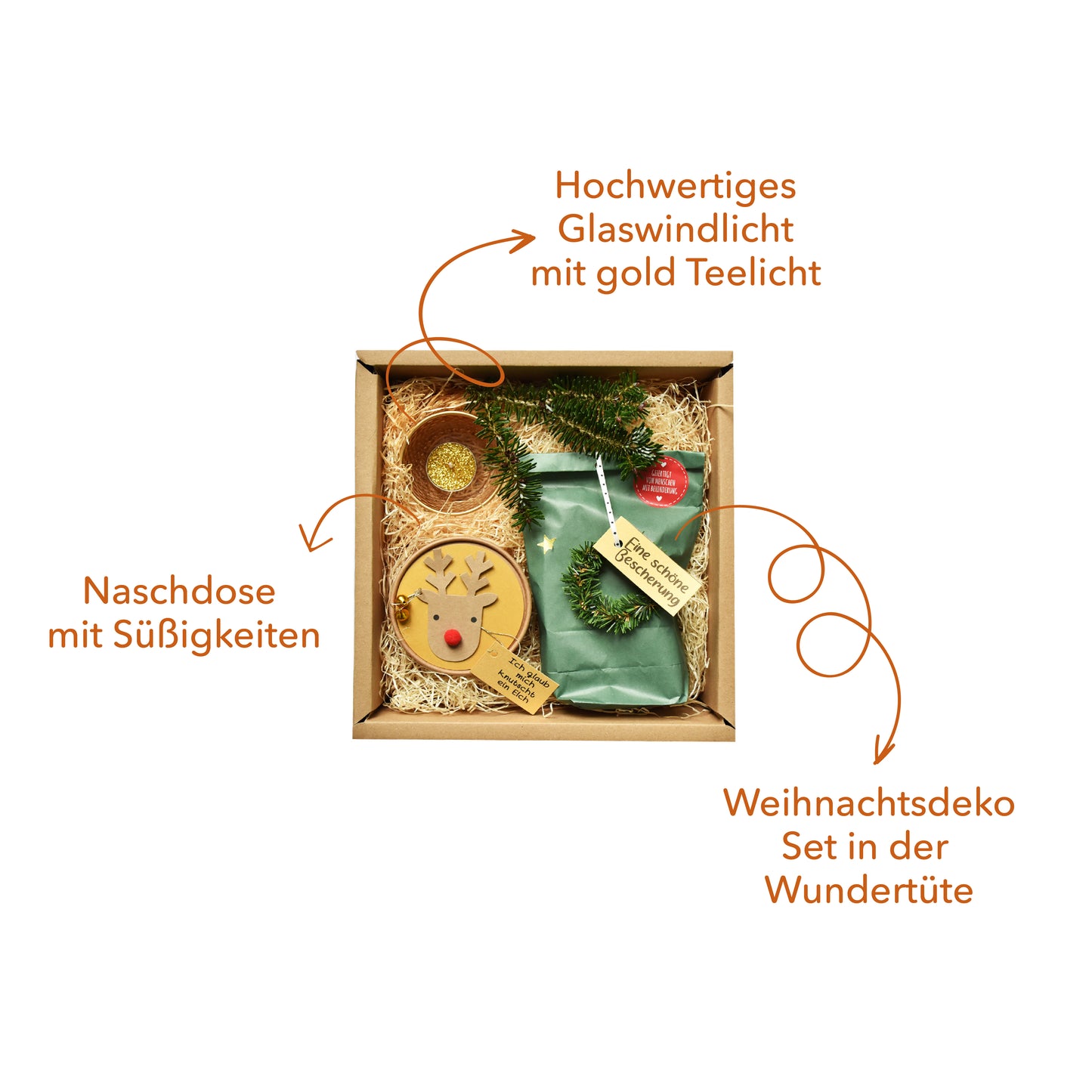 Inhalt WOW Box Schöne Bescherung