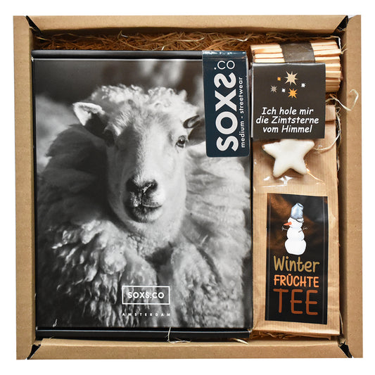 weihnachtssocken- Geschenkbox